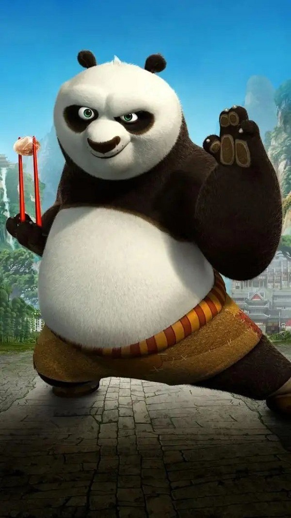 Hình nền Kung Fu Panda cute 4