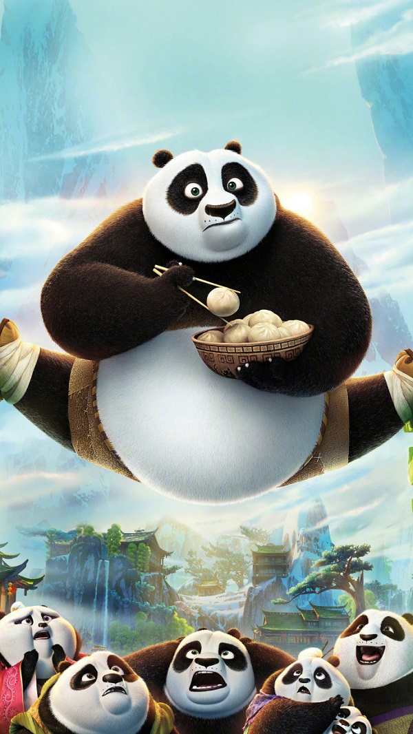 Hình nền Kung Fu Panda cute 3