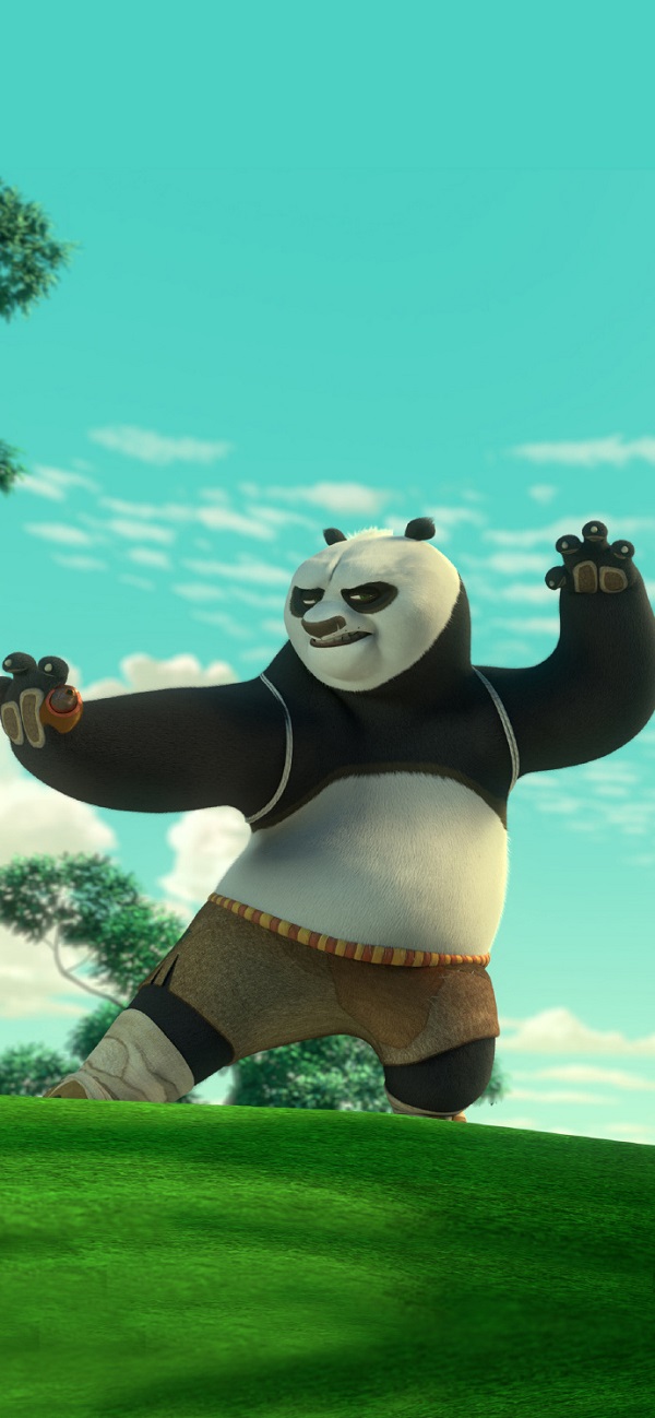 Hình nền Kung Fu Panda cho iphone 2