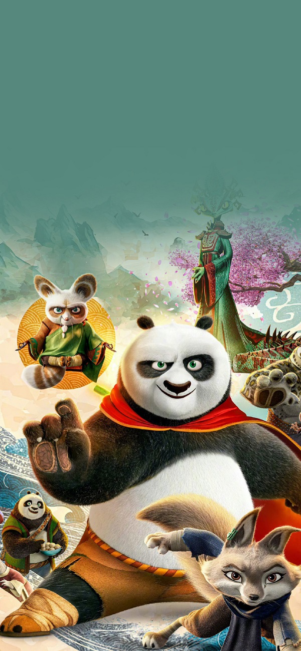 Hình nền Kung Fu Panda cho iphone  16