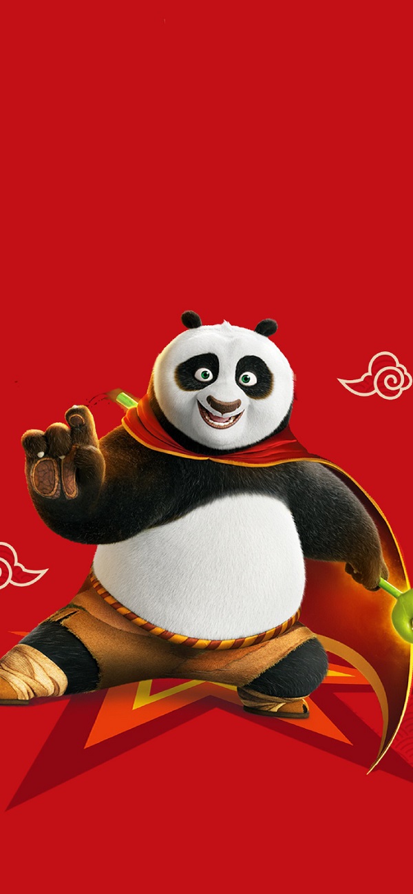 Hình nền Kung Fu Panda cho iphone  13