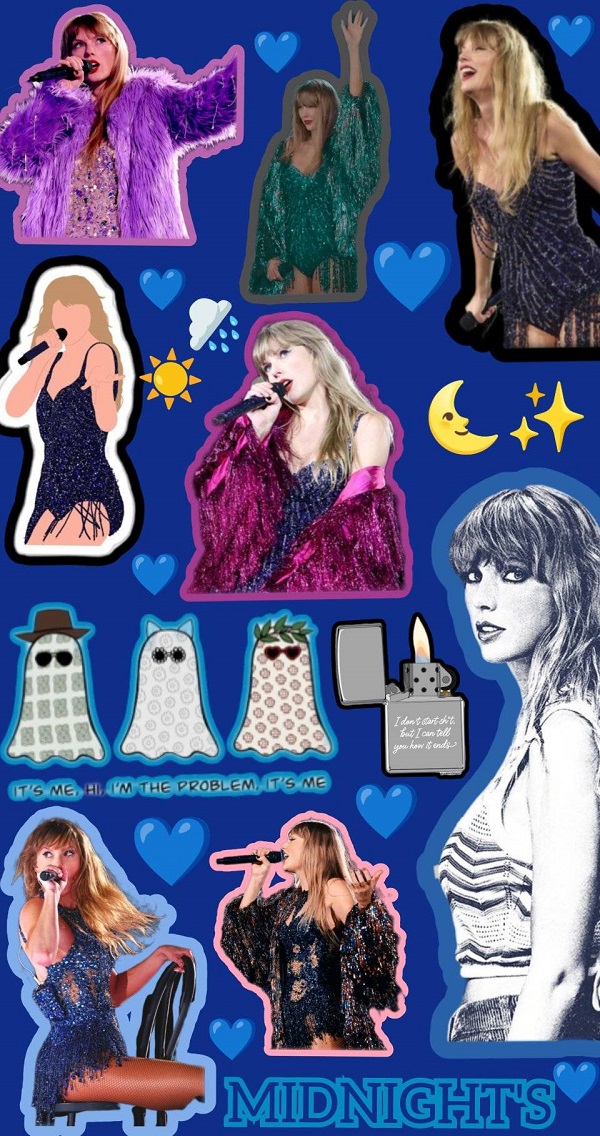 Hình nền Taylor Swift phong cách retro 10