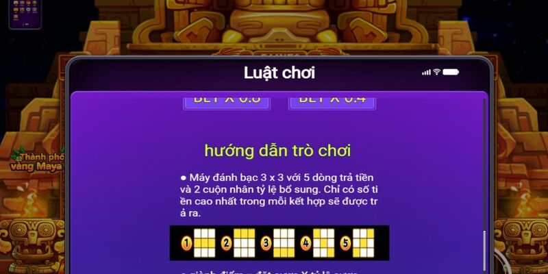 Chơi thành phố vàng Maya siêu dễ dàng