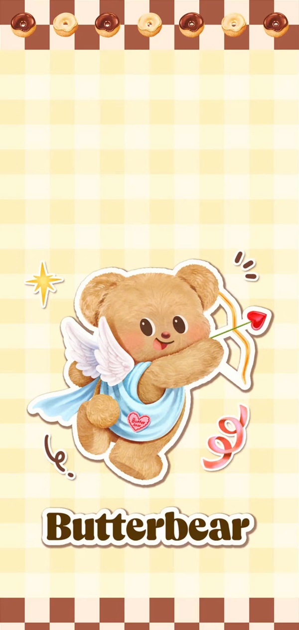 Hình nền Butter Bear cute 11