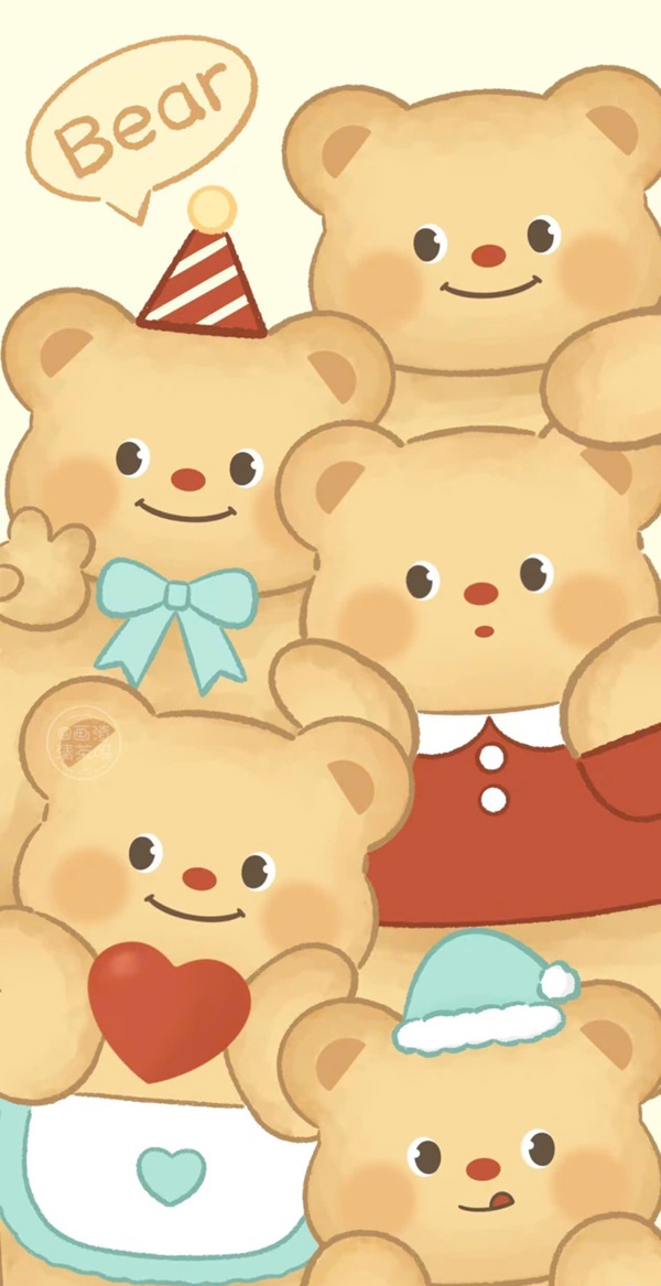 Hình nền Butter Bear đẹp nhất 33