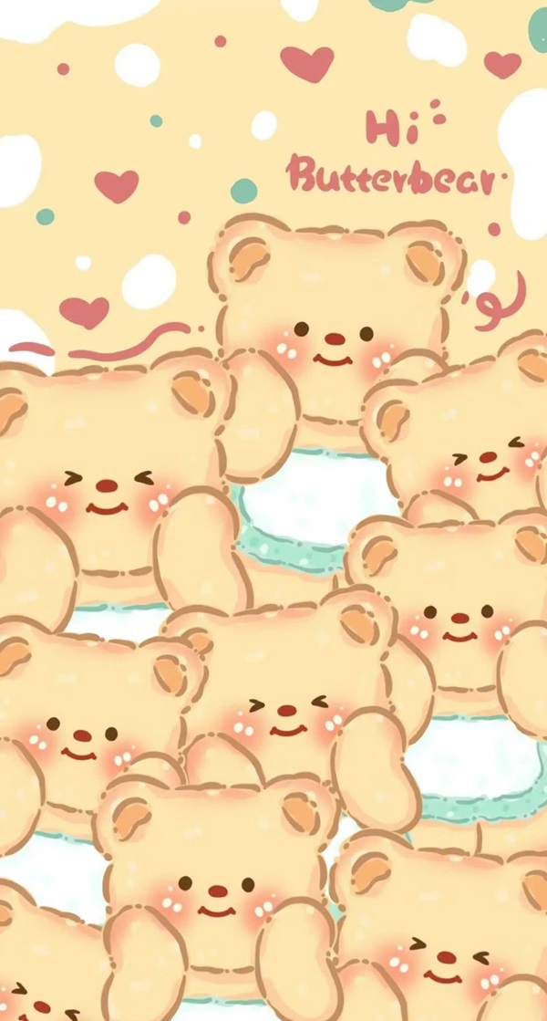 Hình nền Butter Bear đẹp nhất 35