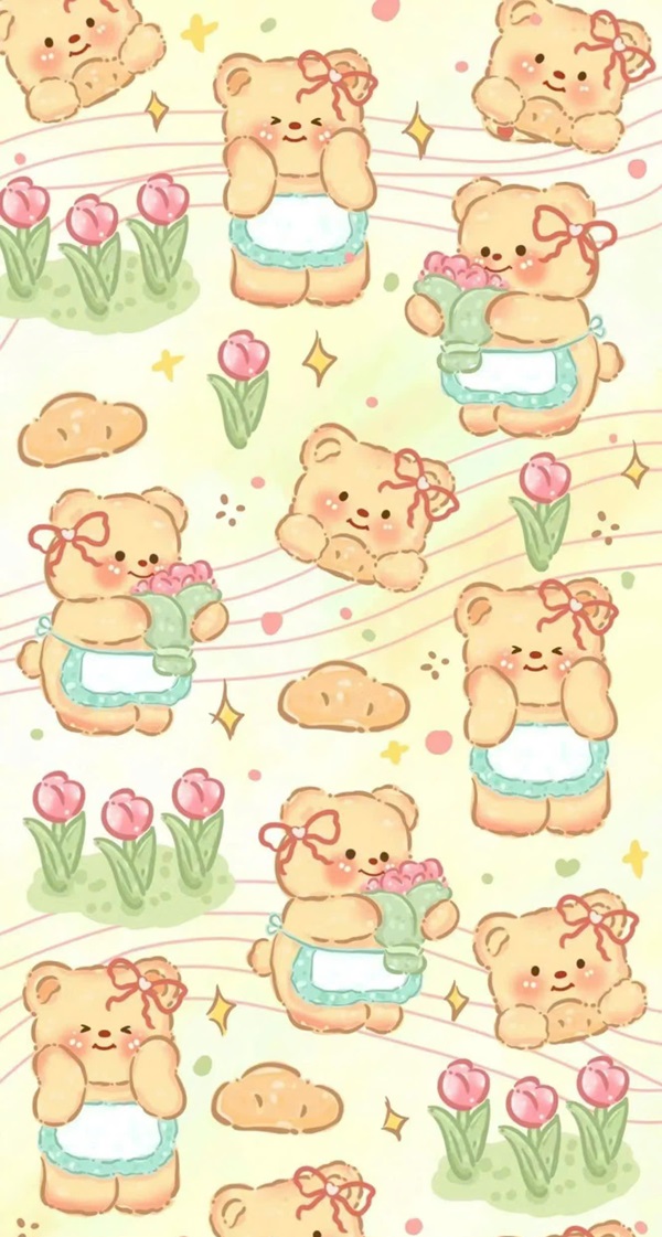 Hình nền Butter Bear đẹp nhất 37