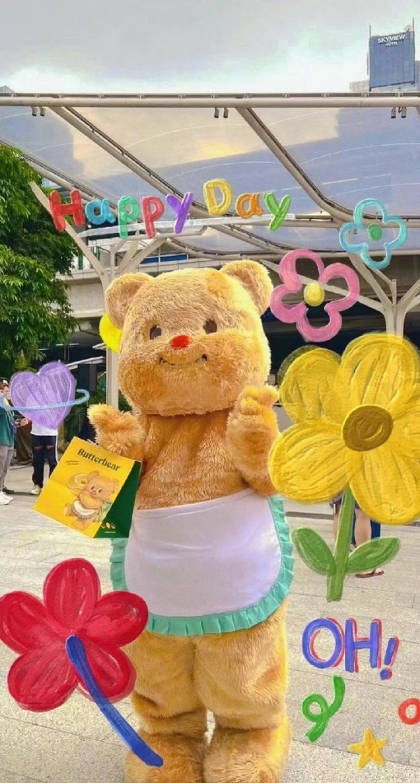 Hình nền Butter Bear đẹp nhất 9