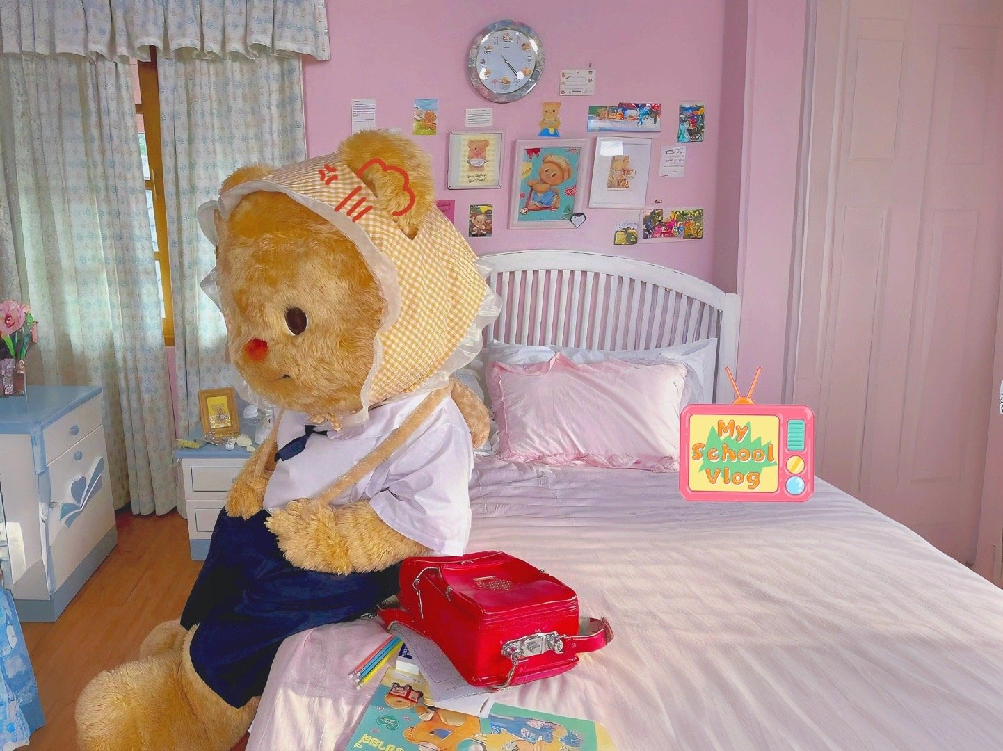 Hình nền ipad Butter Bear cute 9