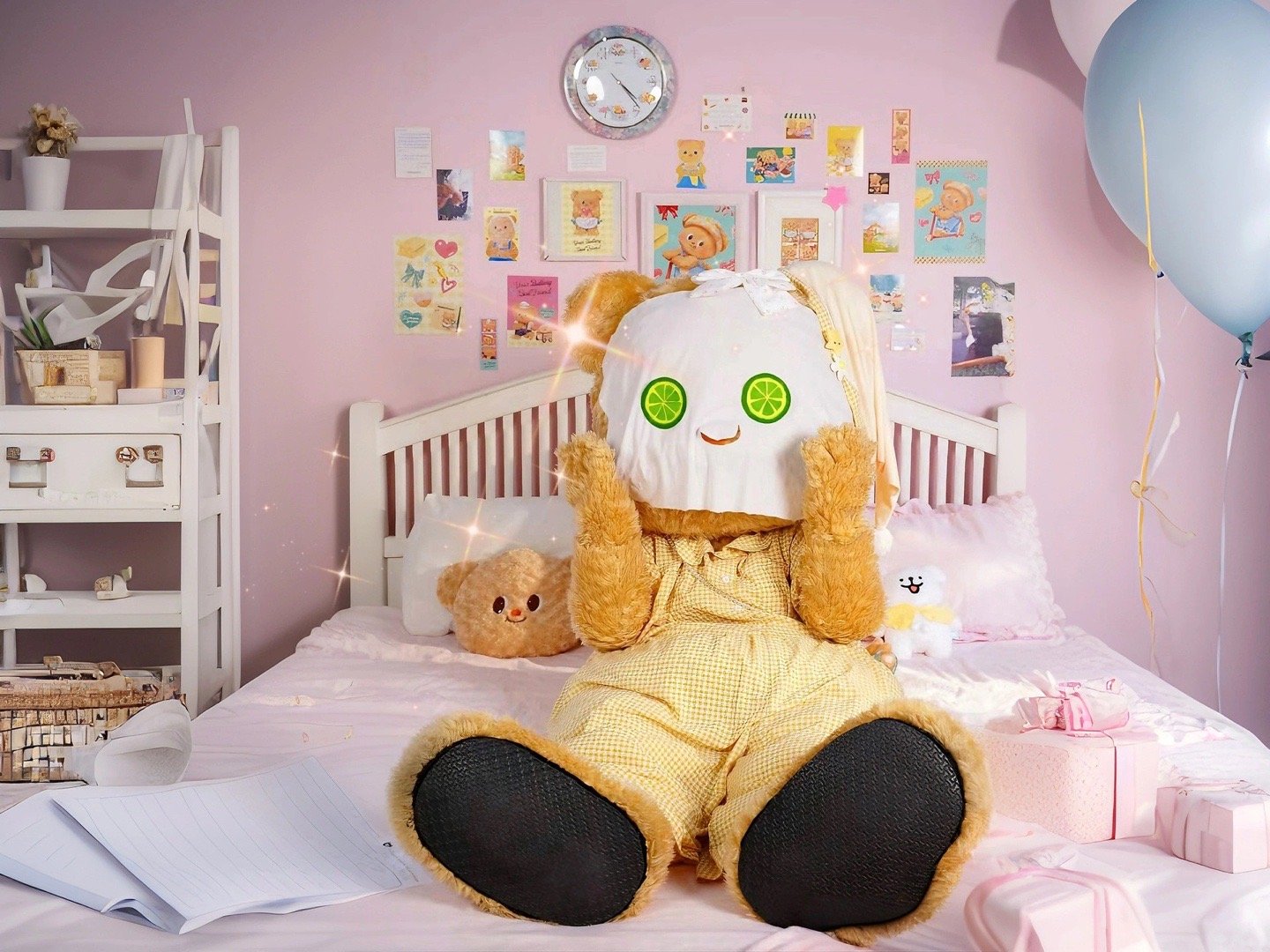 Hình nền ipad Butter Bear cute 7