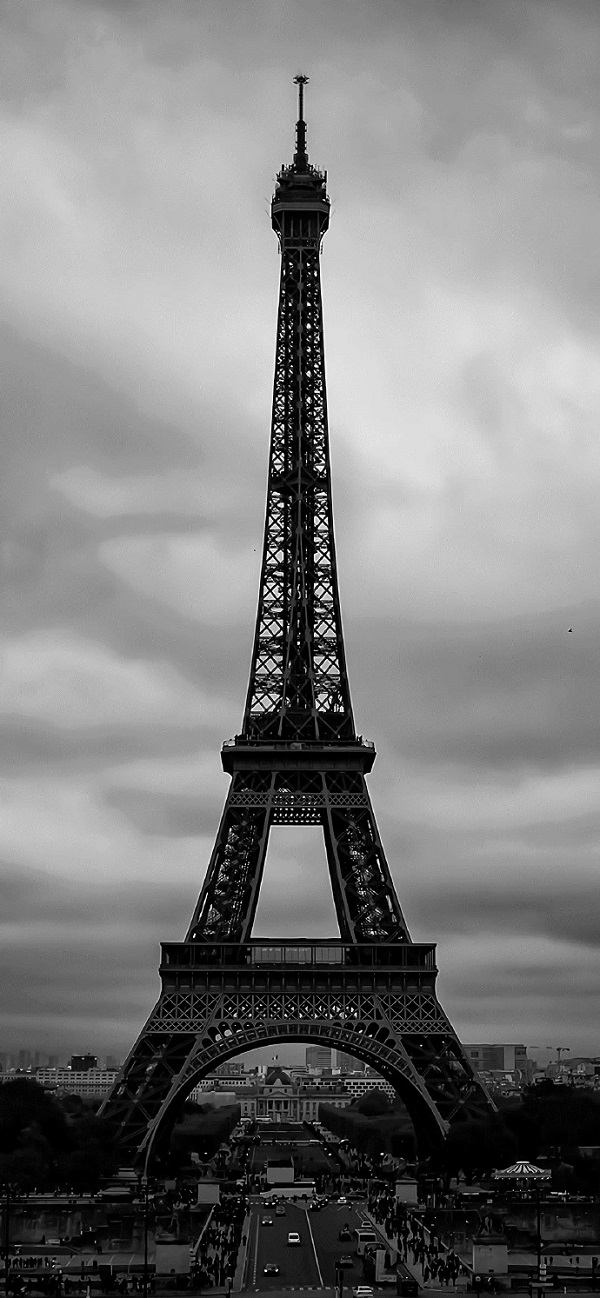 Hình nền tháp Eiffel cho iphone 9