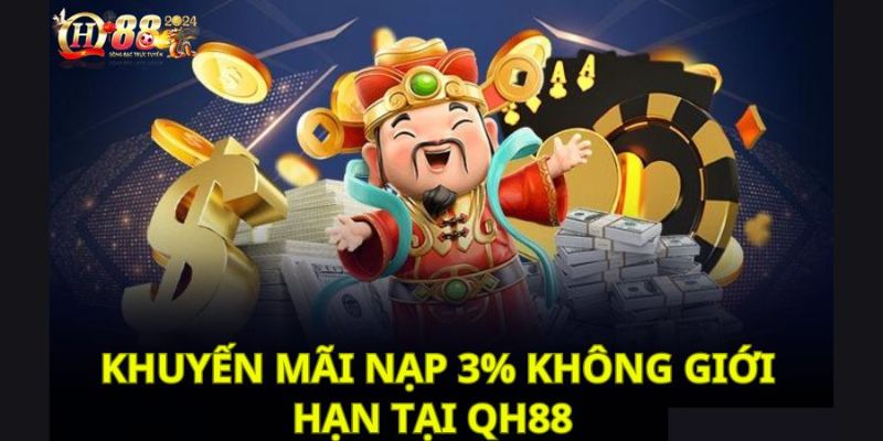 Khuyến mãi QH88 khi nạp tiền