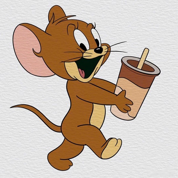 Cách vẽ con chuột Jerry 1