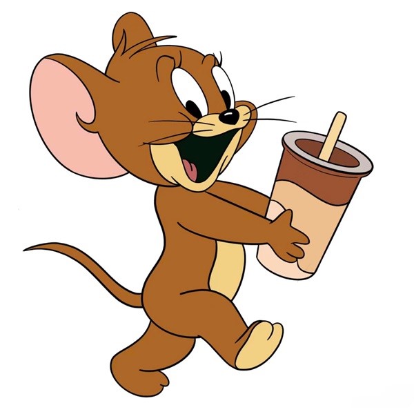 Cách vẽ con chuột Jerry 8