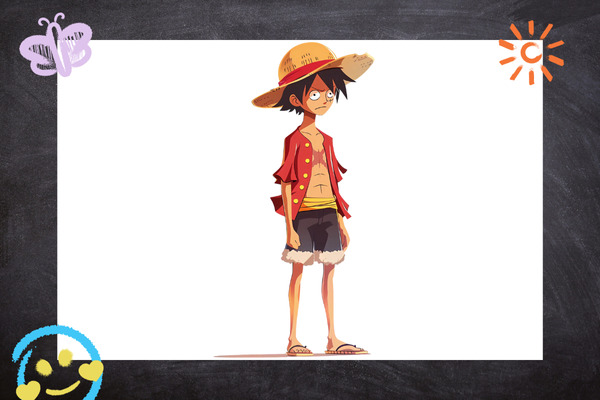 Cách vẽ luffy chi tiết