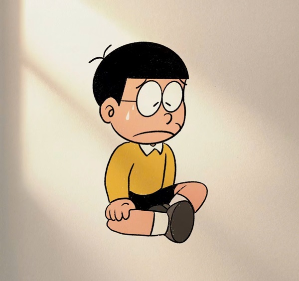 Cách vẽ Nobita đơn giản 1