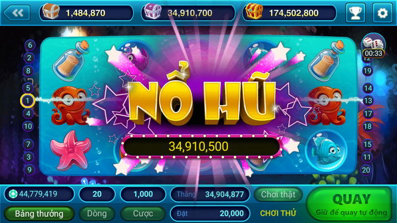 Giao diện với đồ họa sống động, dễ chơi.