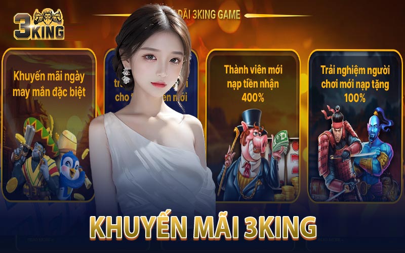 Khám phá khuyến mãi 3king dành cho người chơi cá cược