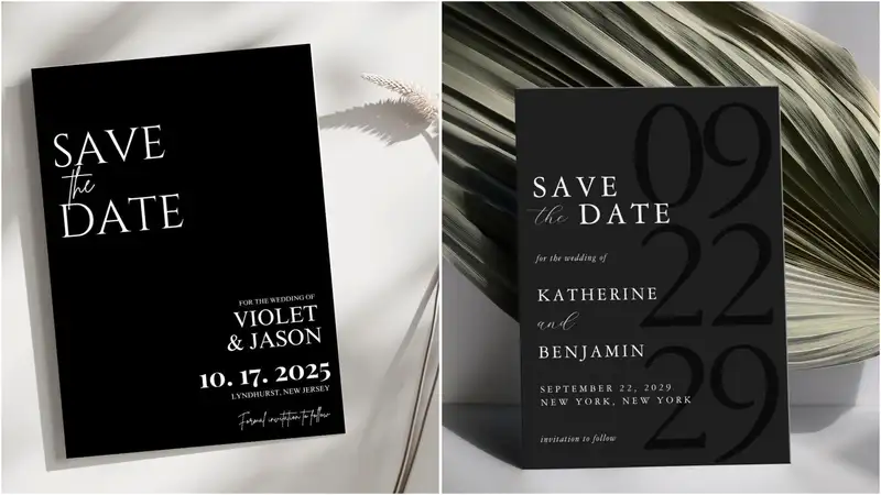 Thiệp cưới màu đen: Ý nghĩa, top 5 mẫu thiệp đẹp hiện đại