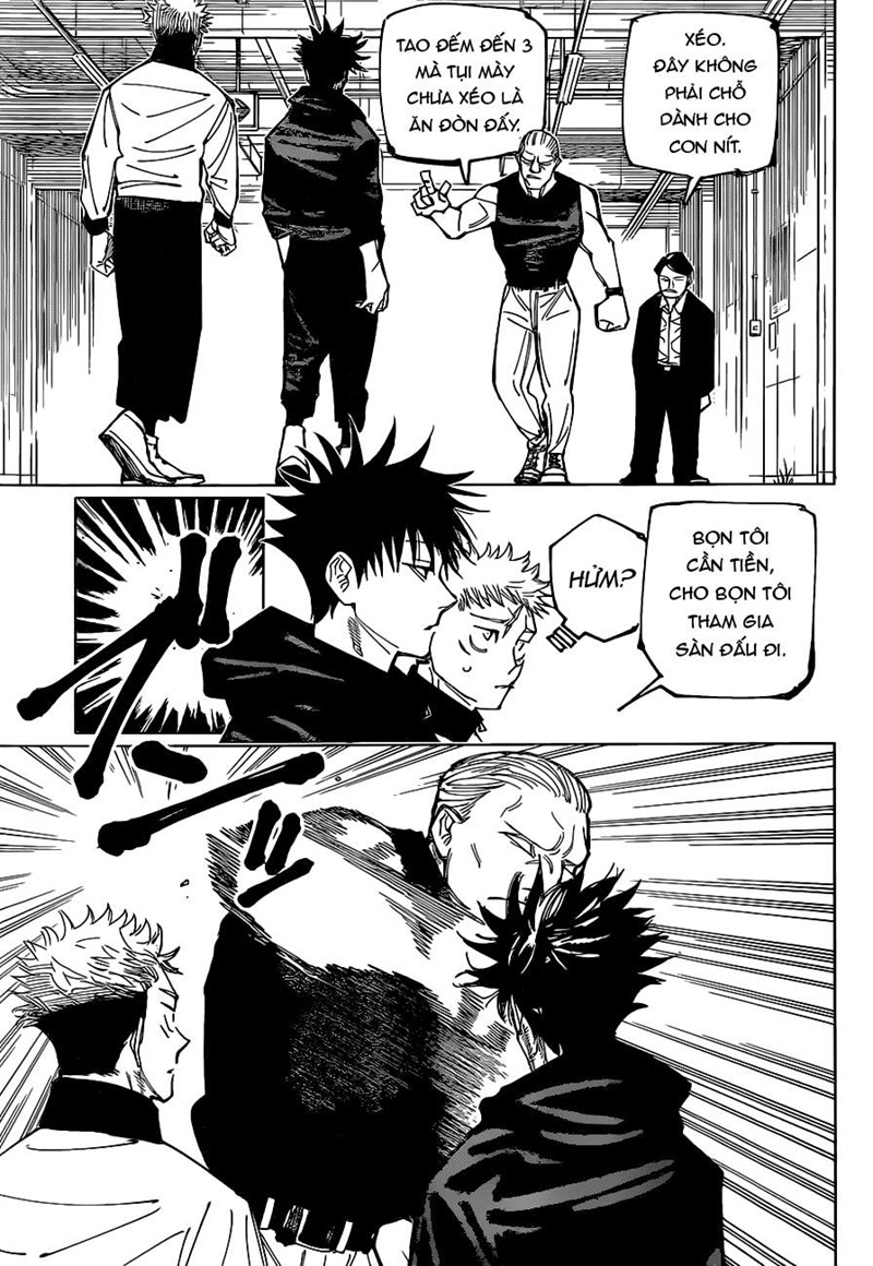 Jujutsu Kaisen Chap 153: Khi Trò Chơi Sinh Tồn Lộ Diện
