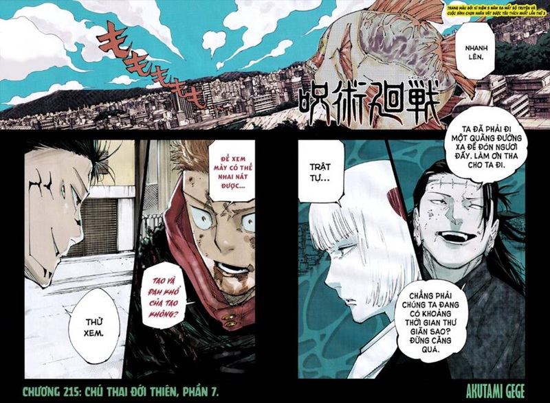 Jujutsu Kaisen Chap 215: Khi Mọi Thứ Buộc Phải Chọn Lại