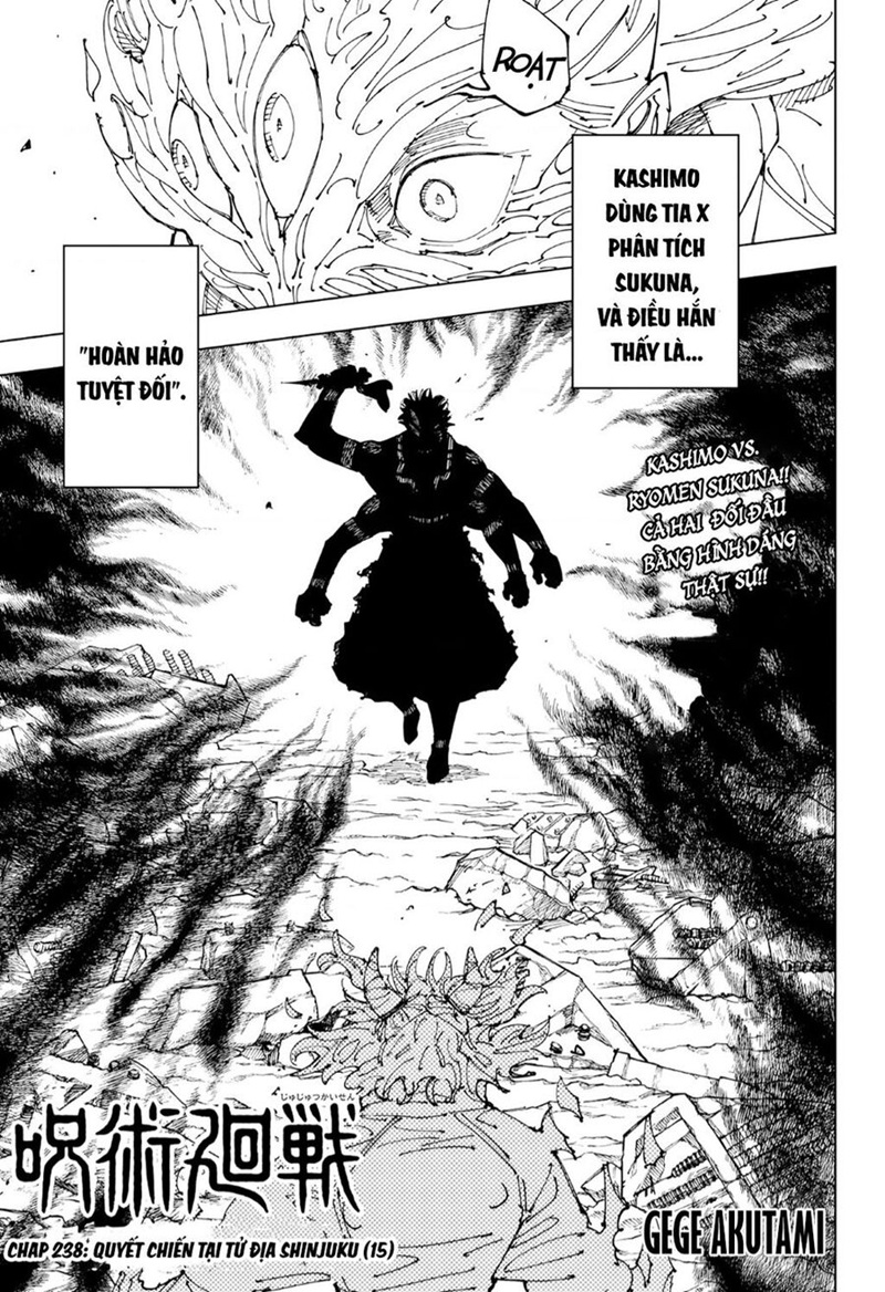 Jujutsu Kaisen Chap 238: Khi Cục Diện Được Tái Cấu Trúc