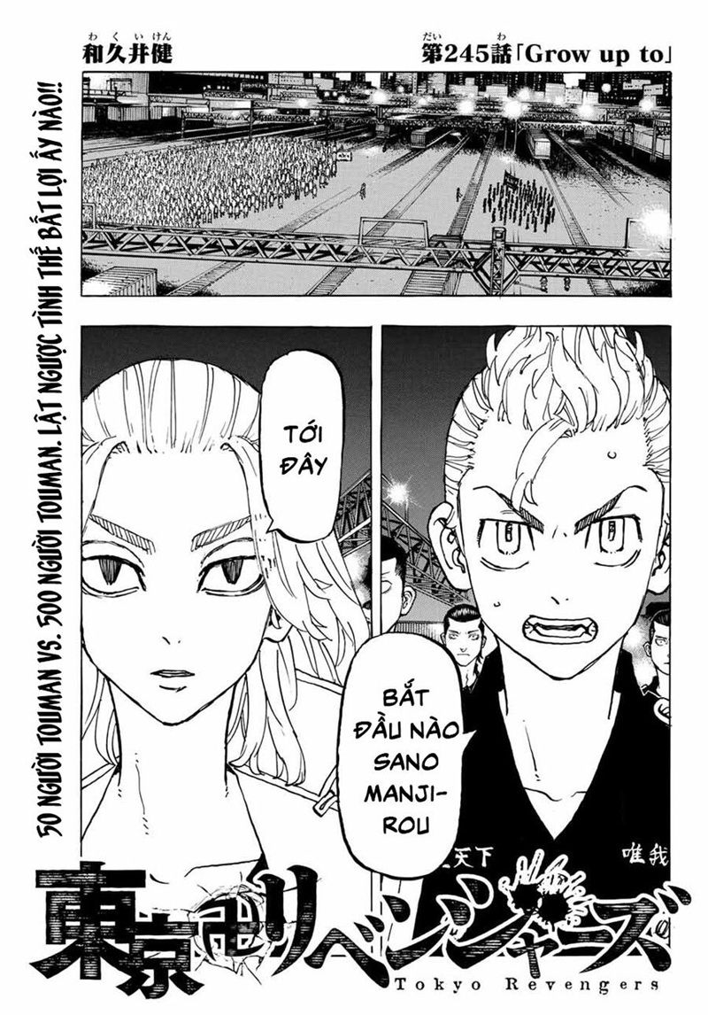 Tokyo Revenger Chap 245: Khoảng Trống Khi Phản Ứng Không Đến