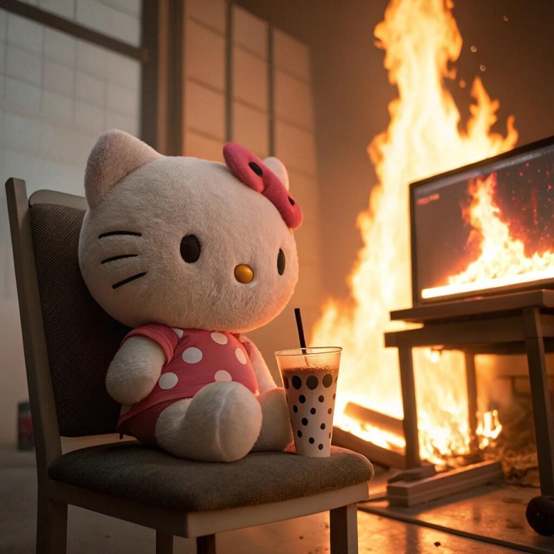 avatar hello kitty vô tri 28