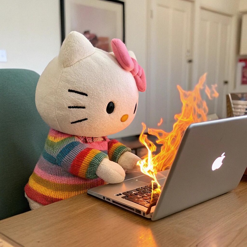 avatar hello kitty vô tri 31