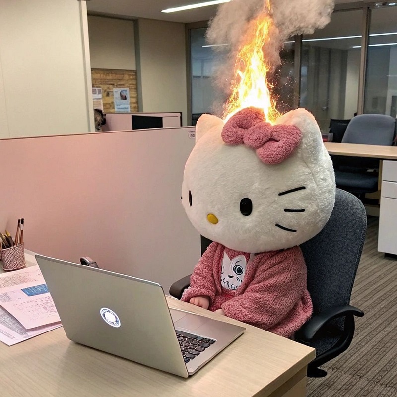 avatar hello kitty vô tri 33