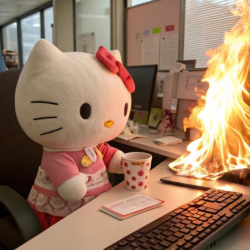 avatar hello kitty vô tri 34