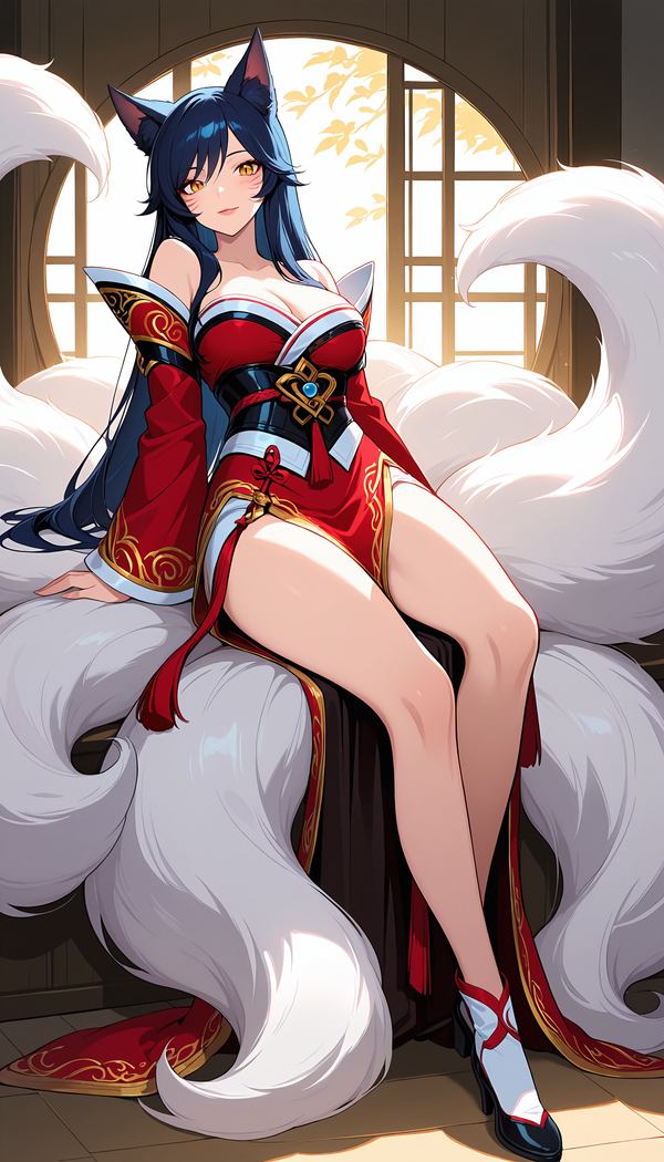 Ahri hentai 11