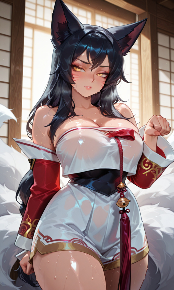 Ahri hentai 12