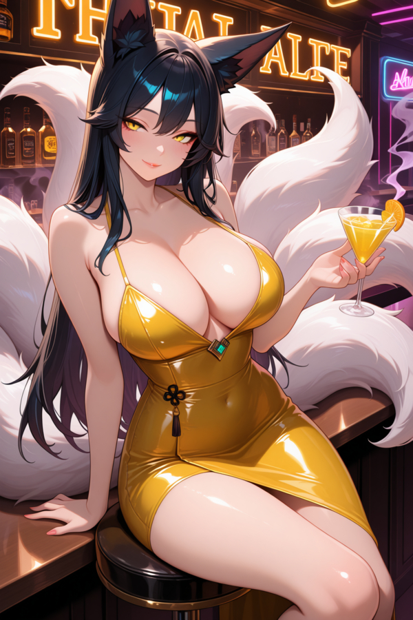 Ahri hentai 13