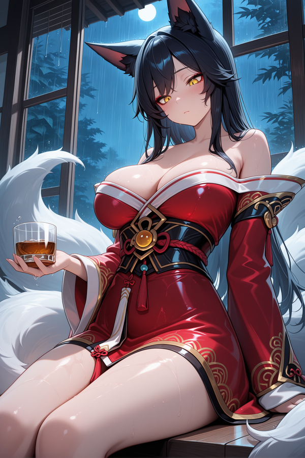 Ahri hentai 15