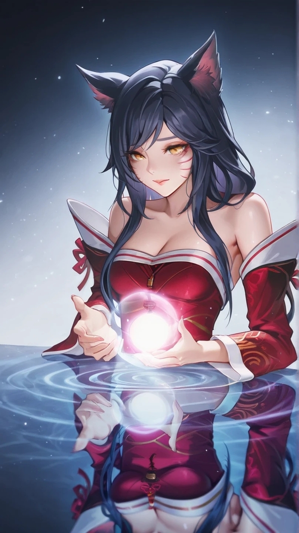 Ahri hentai 19