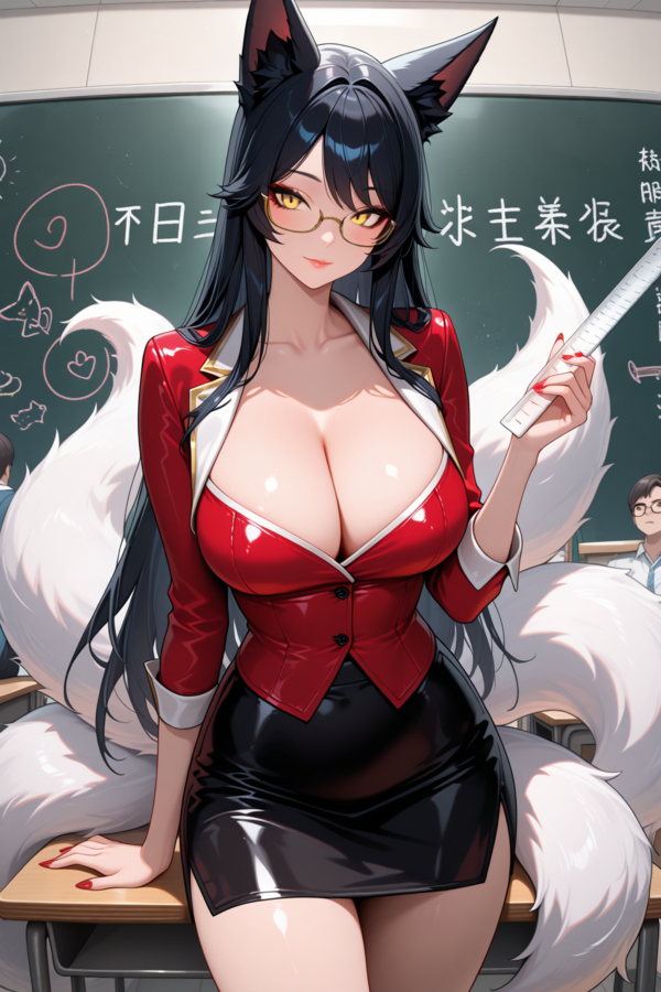 Ahri hentai 22