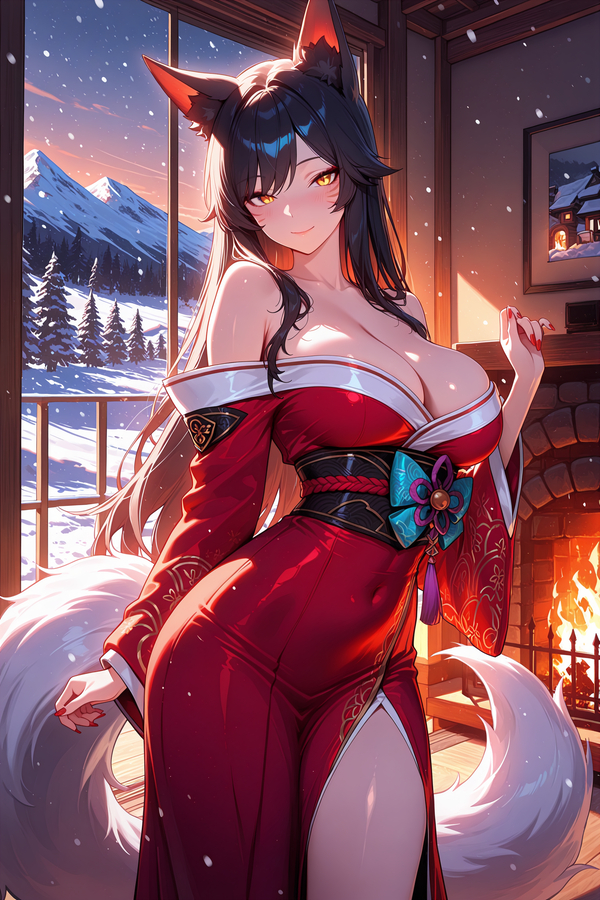 Ahri hentai 26
