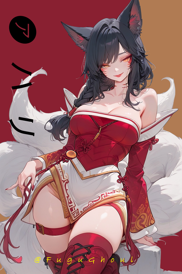 Ahri hentai 28