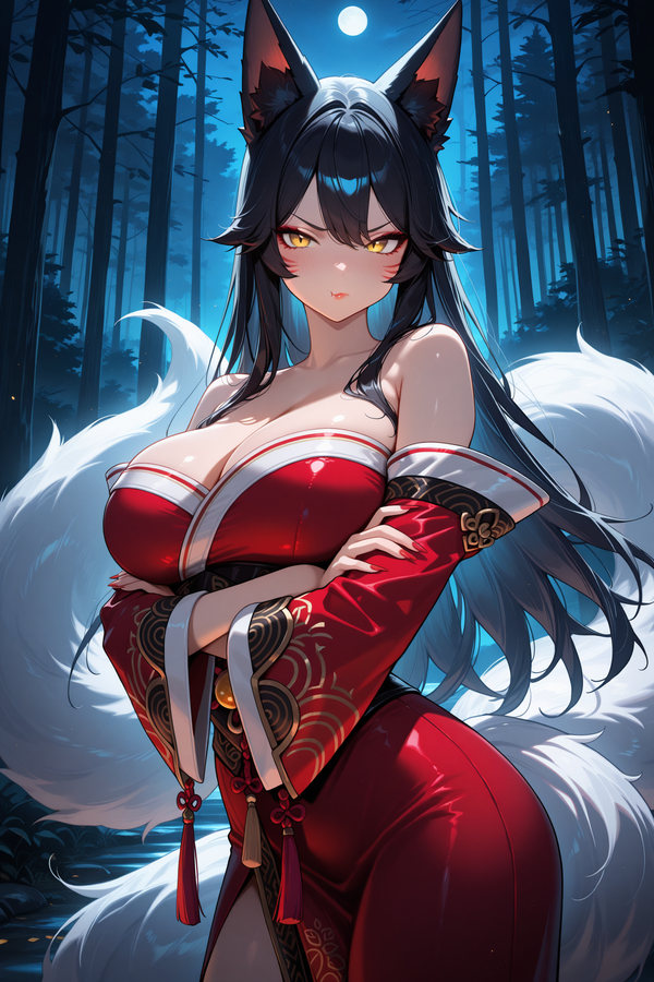 Ahri hentai 29