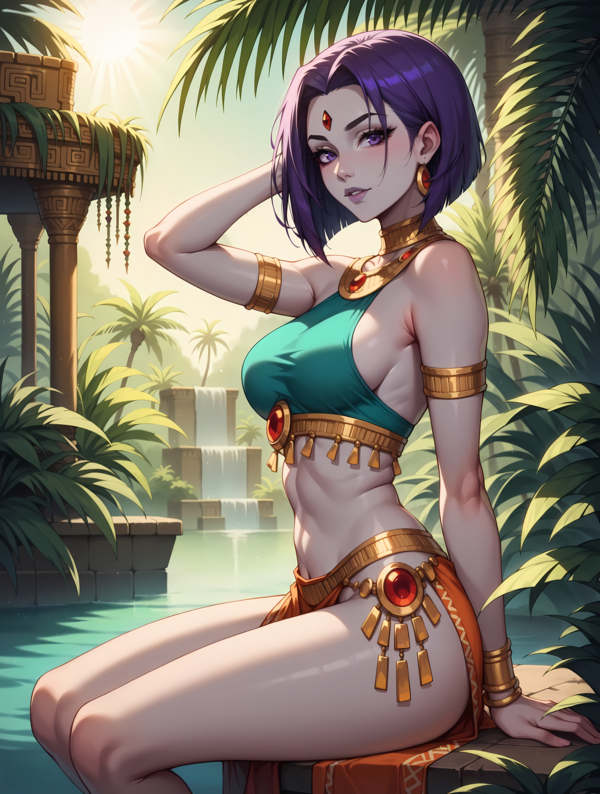 Raven hentai 7