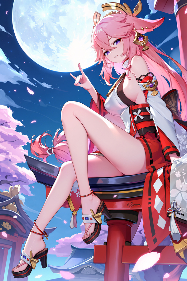 Yae Miko hentai 11