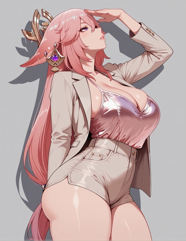 Yae Miko hentai 23