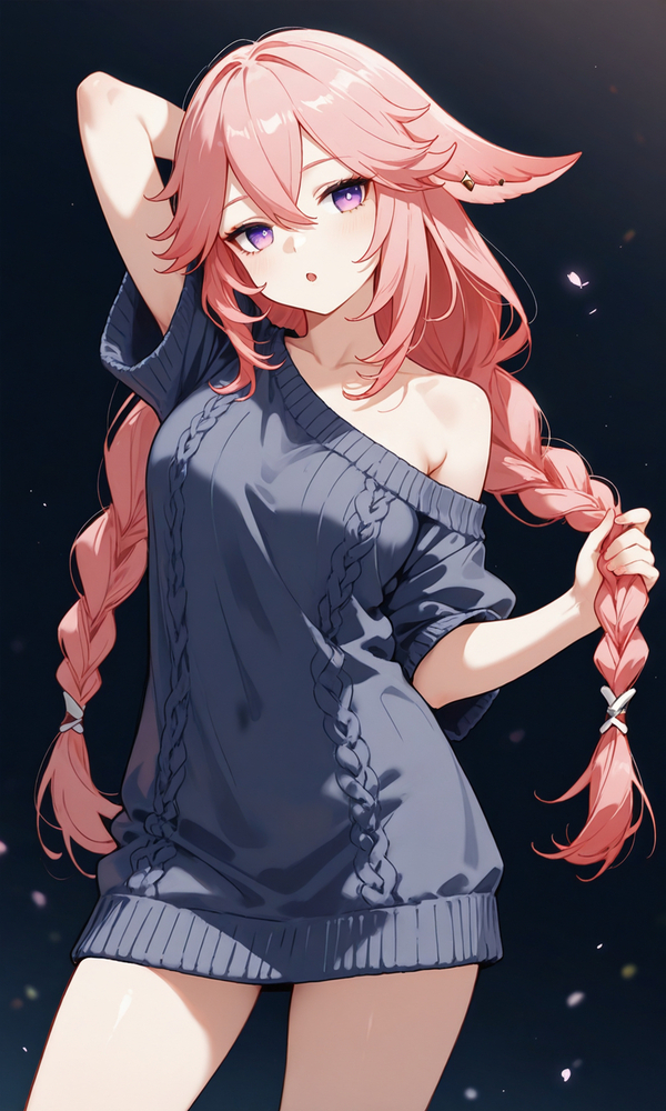 Yae Miko hentai 4