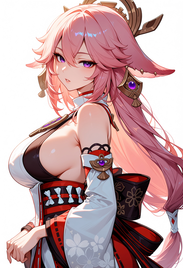 Yae Miko hentai 6