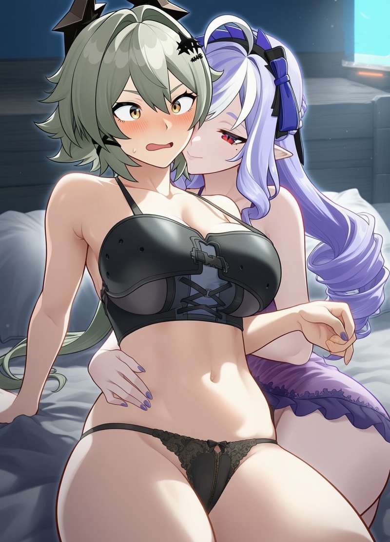 ảnh hentai bách hợp 23