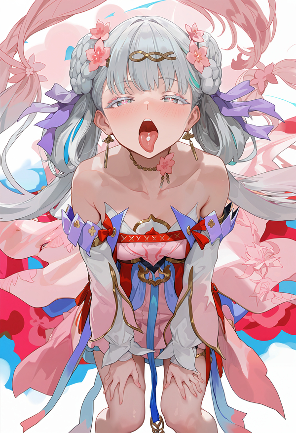 Ahegao hentai 9