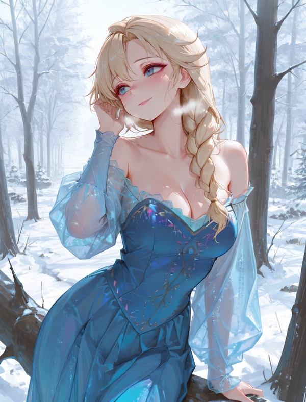 Elsa hentai 12