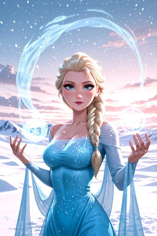 Elsa hentai 23