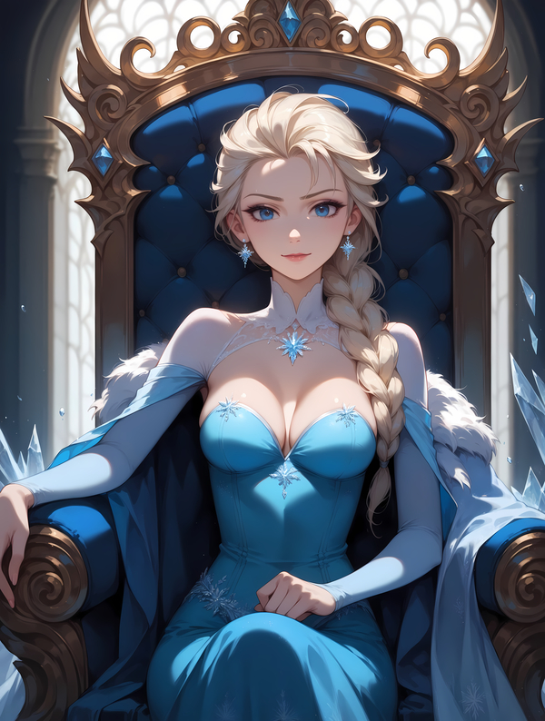 Elsa hentai 5